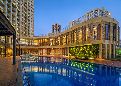 Runwal Elegante — Swimming Pool